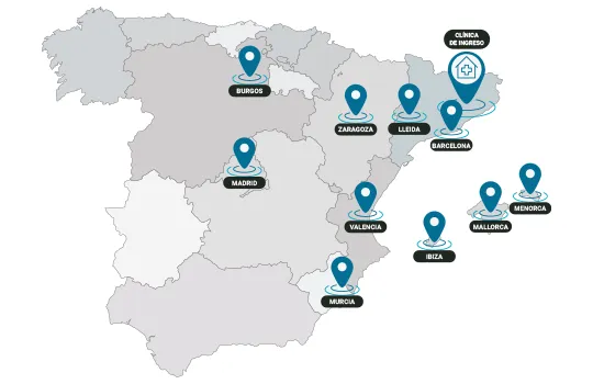 Tratamiento en centros ambulatorios del Instituto Hipócrates